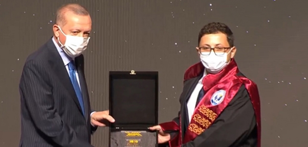 KMÜ Öğretim Üyesine Cumhurbaşkanı Erdoğan’dan YÖK üstün başarı ödülü