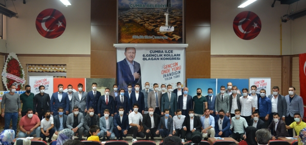 AK Parti Çumra İlçe Gençlik Kollarının 6. Olağan Kongresi yapıldı