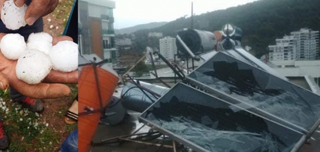 Antalya’da dolu ve fırtına: 1 kişi yaşamını yitirdi