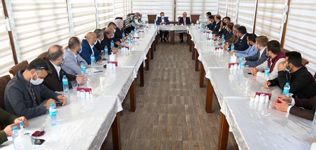 Başkan Kavuş, AK Parti Meram’ın yeni yönetimiyle bir araya geldi