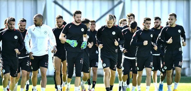 Konyaspor’da Gaziantep FK maçının hazırlıkları tamamlandı