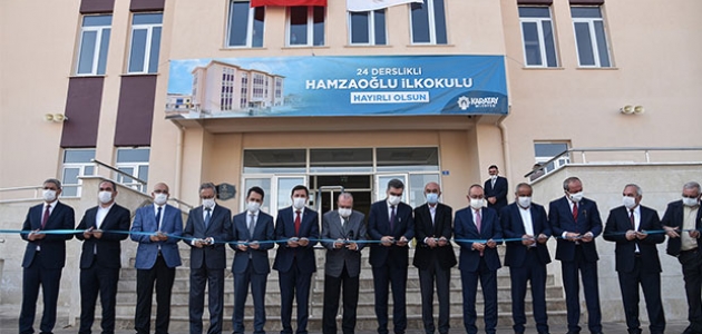 Karatay Hamzaoğlu İlkokulu, törenle hizmete açıldı