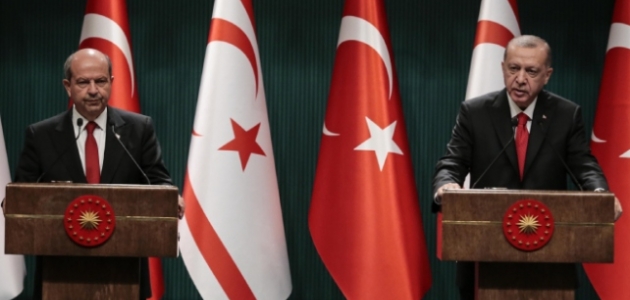 Erdoğan: Kıbrıs’ta kalıcı ve sürdürülebilir bir çözümden yanayız