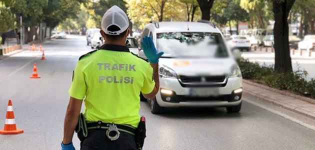 Konya’da sürücülere 1 milyon liralık ceza kesildi
