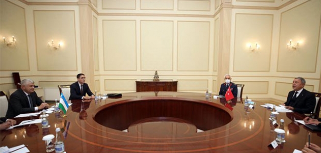 Bakan Akar, Özbekistan Güvenlik Kurulu Genel Sekreteri ile görüştü