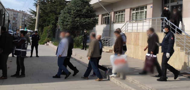 Konya’da tefecilik operasyonu: 8 gözaltı