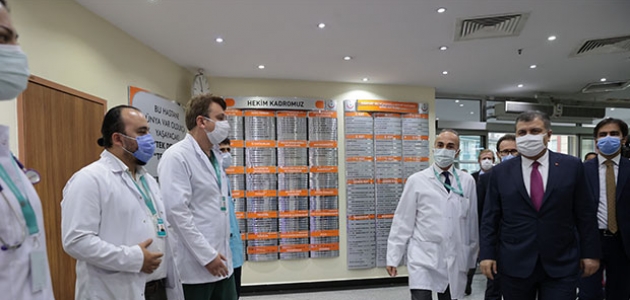 Sağlık Bakanı Koca’dan İstanbul’daki devlet hastanelerine ziyaret
