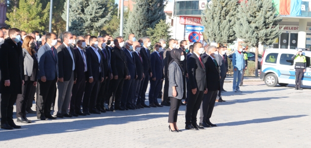 Kulu’da Atatürk vefatının 82. yıl dönümünde törenle anıldı
