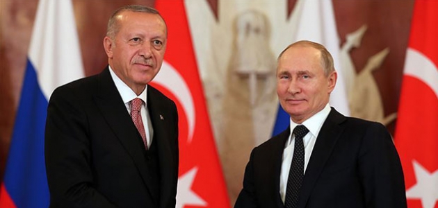 Cumhurbaşkanı Erdoğan Putin’le görüştü