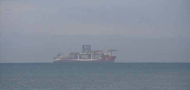 Kanuni sondaj gemisi Zonguldak açıklarında