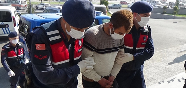 Konya’dan çaldığı otomobille hırsızlık yapan şüpheli yakalandı