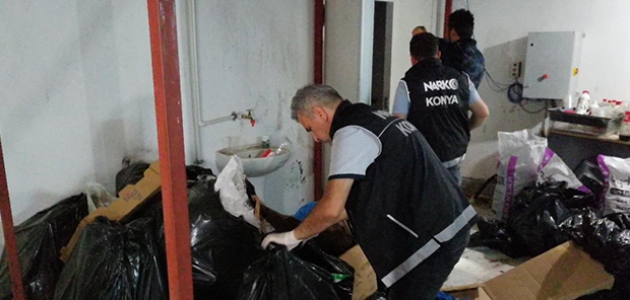 Konya’da villada uyuşturucu imalatı yapanlara 25’er yıl hapis cezası