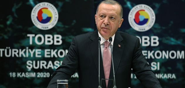 Cumhurbaşkanı Erdoğan: Yüksek faize yatırımcımızı ezdirmememiz lazım