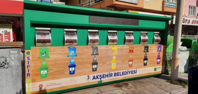 Akşehir Belediyesi’nden ‘Sıfır Atık Projesi’nde bir ilk daha