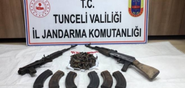 Tunceli’de teröristlerin kullandığı sığınaklar imha edildi
