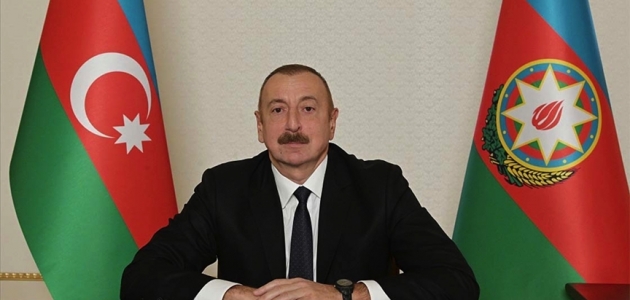 Aliyev: Düşmanı topraklarımızdan kovduk ve yeni bir gerçeklik yarattık