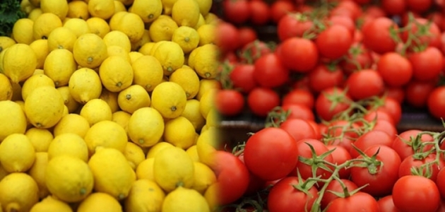 Kasımda fiyatı en fazla artan ürün domates, en çok düşen ürün limon oldu