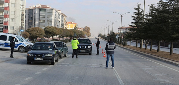 Ankara-Konya yolunda koronavirüs önlemleri