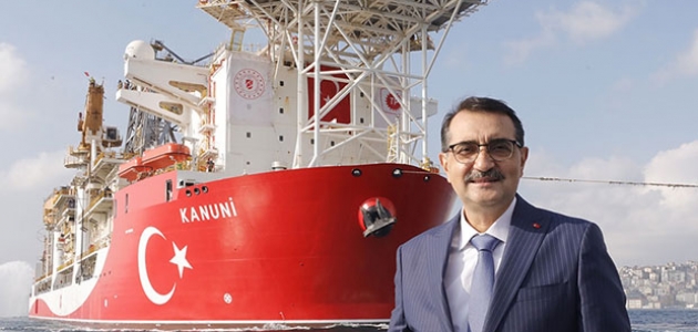 Bakan Dönmez: Kanuni gemisi Karadeniz’de sondaja hazırlanıyor
