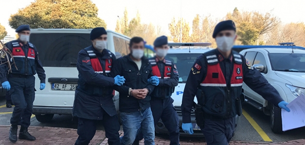 Konya’da 4 ayrı suçtan aranan zanlı yakalandı