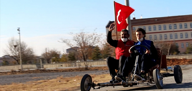 Konya’da üniversite öğrencisi yerli Go-Kart aracı yaptı
