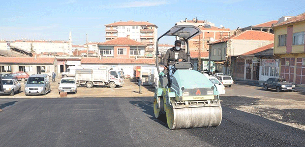 Ereğli’de asfalt çalışmaları devam ediyor