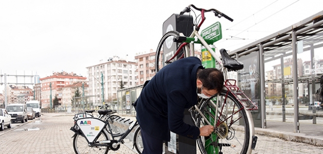 Büyükşehir bisiklet tamir istasyonlarının sayısını artırdı