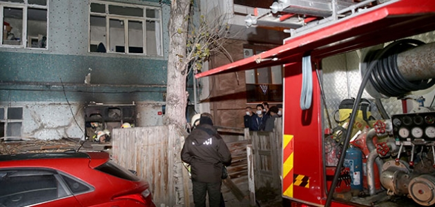 Bayrampaşa’da bina yangınında bir kişi öldü