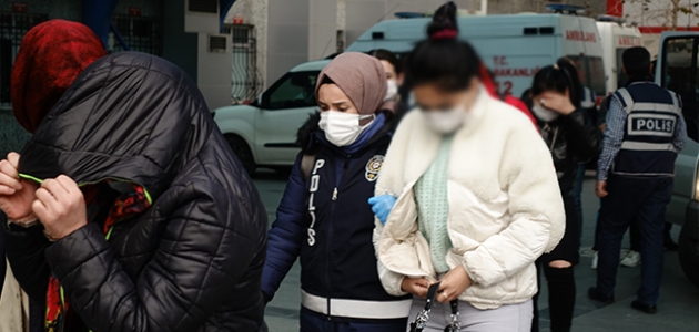 Konya’da fuhuş operasyonu: 5 tutuklama