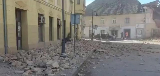 Hırvatistan’da 6,4 büyüklüğünde deprem