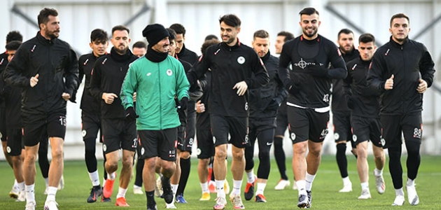 Konyaspor’da Hatayspor maçı hazırlıkları