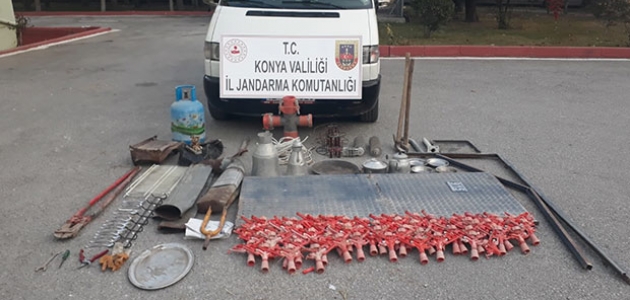 Konya'da bağ evinde hırsızlık: 3 kişi yakalandı 