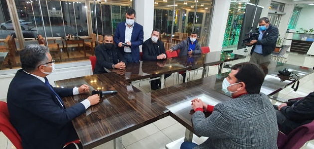 Ilgın Belediye Başkan Ertaş, gazetecilerle bir araya geldi