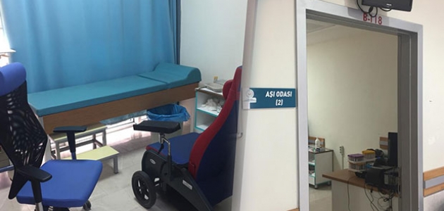 Konya'da aşı odaları tamamlandı  