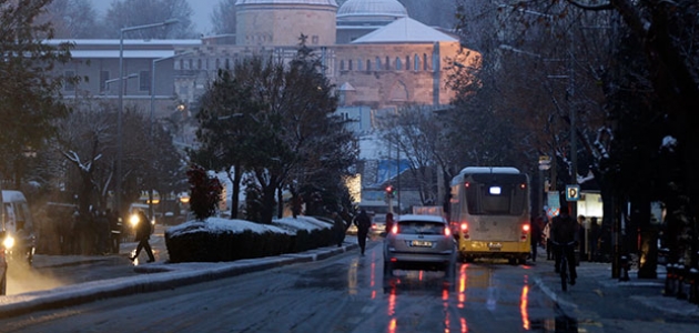 Konya’da karla karışık yağmur ve kar yağışı bekleniyor