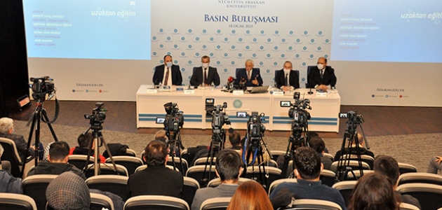 neu rektoru prof dr cem zorlu basinla bir araya geldi neu rektoru prof dr cem zorlu basinla bir araya geldi