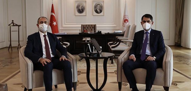 Kurum ve Gül Ankara’da yapılacak yeni adliye binasını görüştü