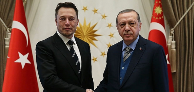  Cumhurbaşkanı Erdoğan, Elon Musk ile görüştü    