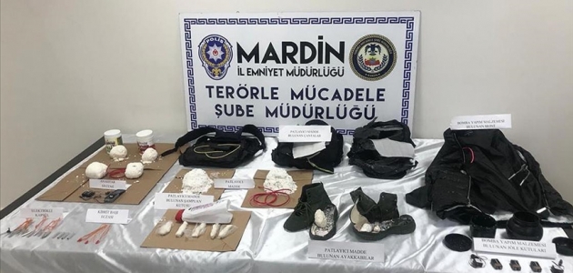 Mardin’de patlayıcılarla ülkeye girmeye çalışan 2 terörist yakalandı