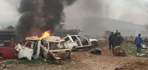 Afrin'de bombalı terör saldırısı 