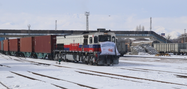 Rusya ve Çin’e gidecek ihracat trenleri Erzincan’a ulaştı