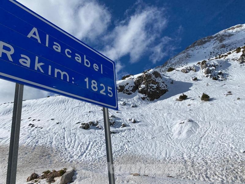 Antalya-Konya karayolunda kartpostallık görüntüler