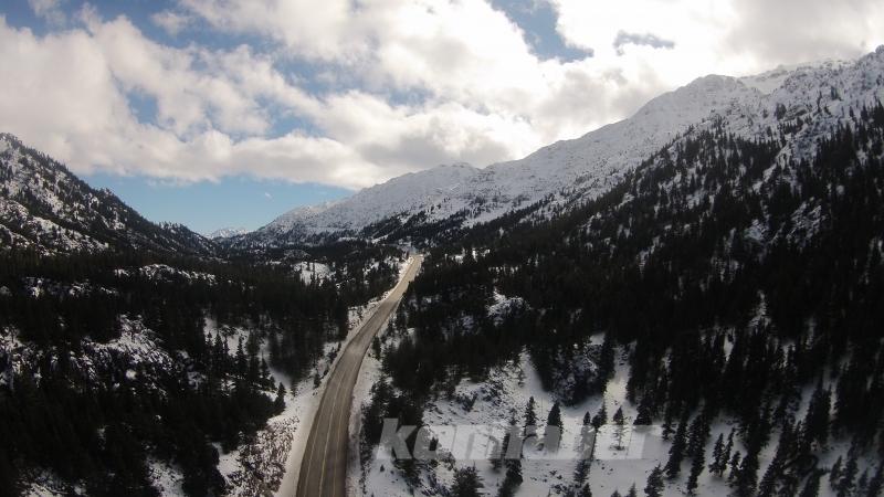Antalya-Konya karayolunda kartpostallık görüntüler