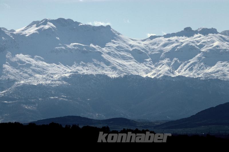 Konya’da kar yağışı