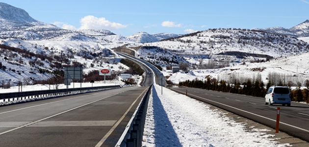 Konya'da kar yağışı