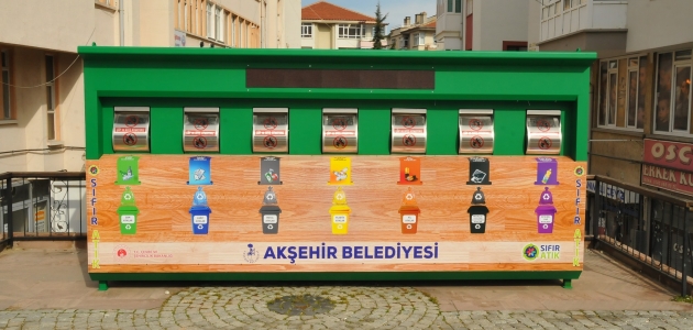 Akşehir Belediyesi “sıfır atık belgesini“ aldı