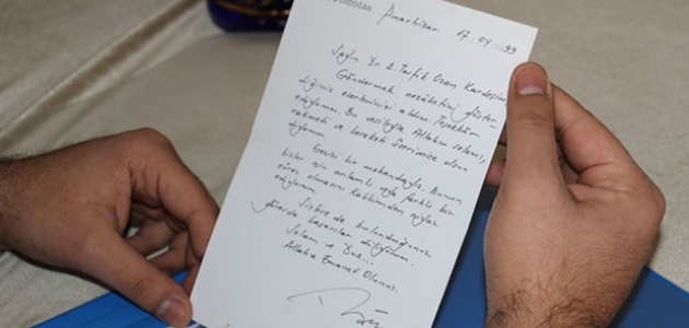 Cumhurbaşkanı Erdoğan’ın gönderdiği mektup 22 yıl sonra ortaya çıktı
