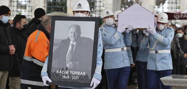 Kadir Topbaş son yolculuğuna uğurlandı