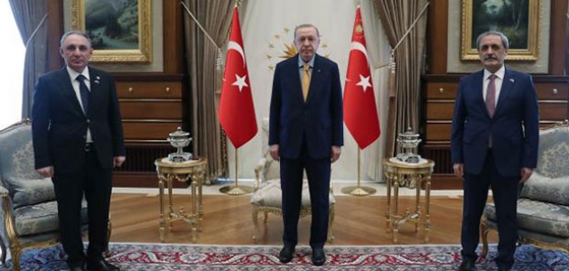 Cumhurbaşkanı Erdoğan, Azerbaycan Başsavcısı Aliyev’i kabul etti