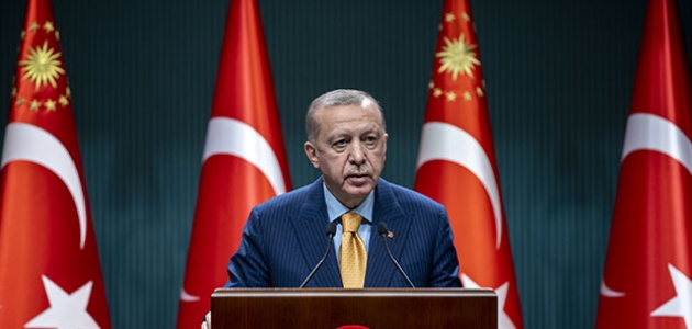 Cumhurbaşkanı Erdoğan: Mart ayı itibariyle kademeli normalleşme sürecini başlatıyoruz    